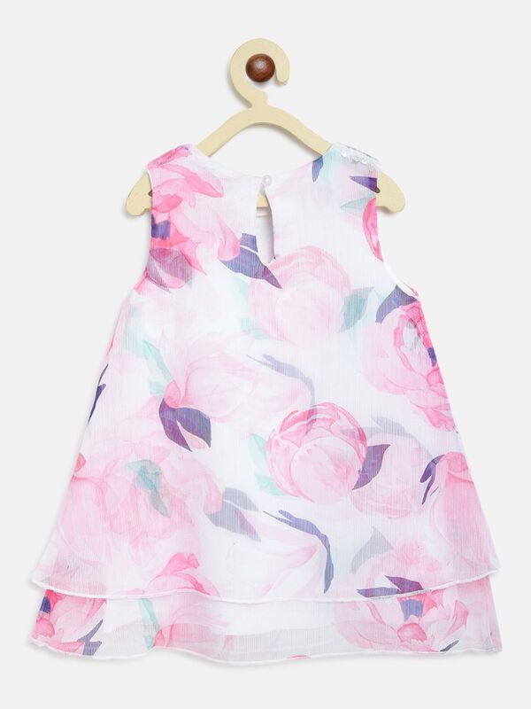 Georgette Dress - Floral Print image number null